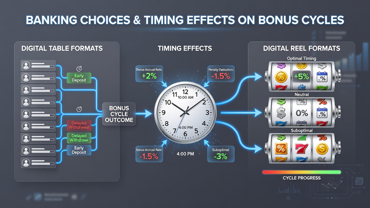 Reel game bonus cycles influenced by deposit timing and payment methods