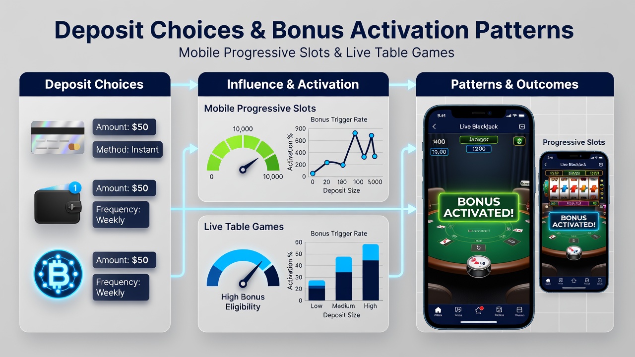 Live dealer table on mobile screen showing real-time bonus indicators